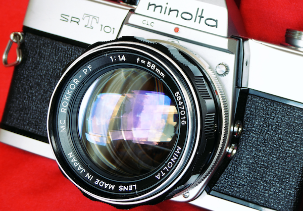 Lens Repair Minolta Rokkor 55mm f1.4